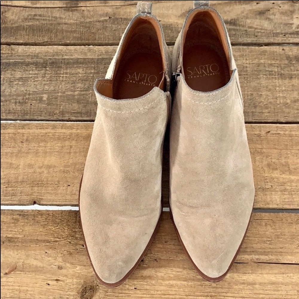 Franco Sarto - Taupe Ankle Boots